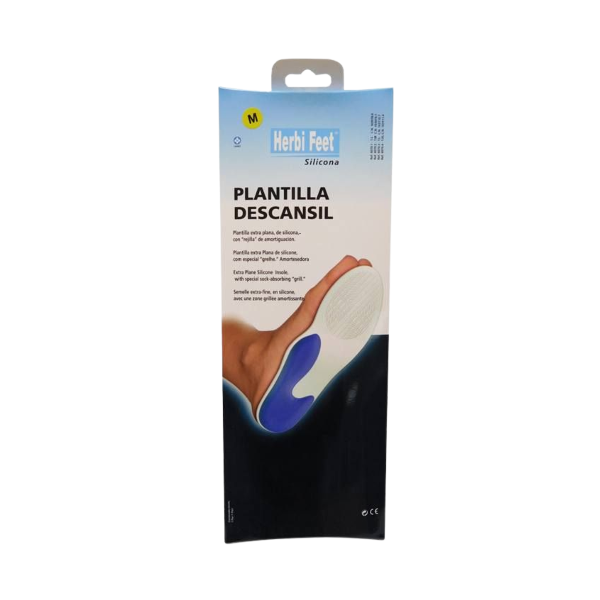 Semelles de repos en gel - Disponible en plusieurs tailles - Herbifeet - My Médical