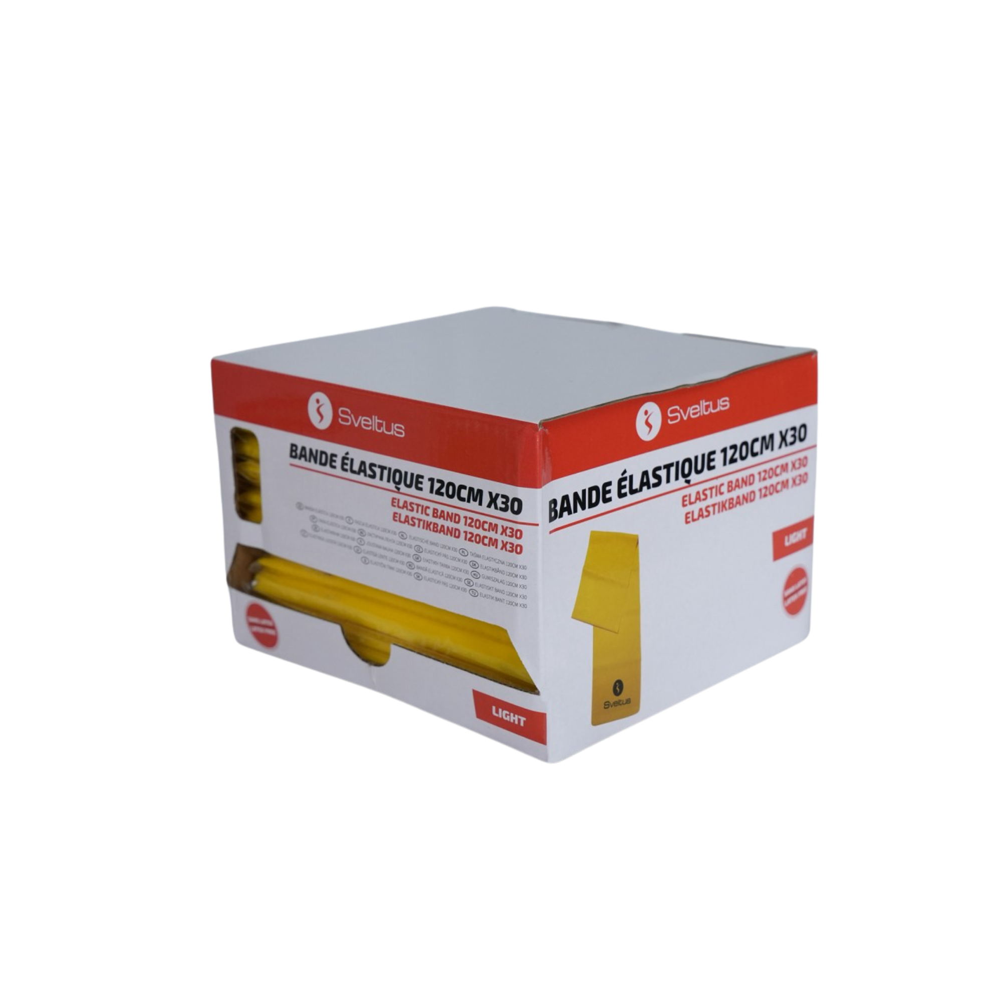 Set 30 Bandes Élastiques TPE - 120 cm - Sveltus