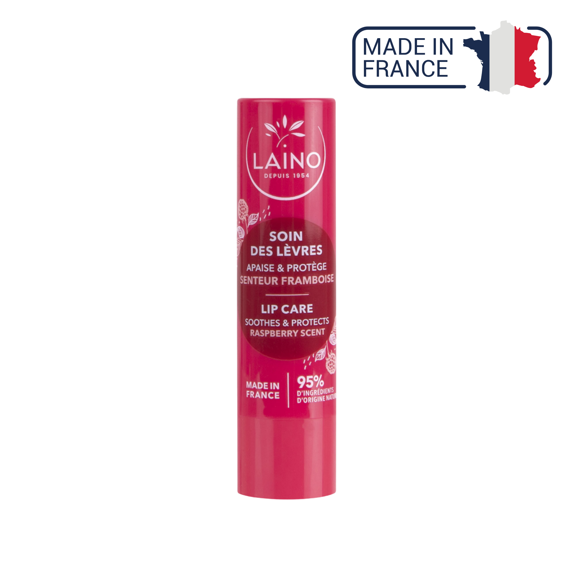 Soin des lèvres - Senteur Framboise - Laino