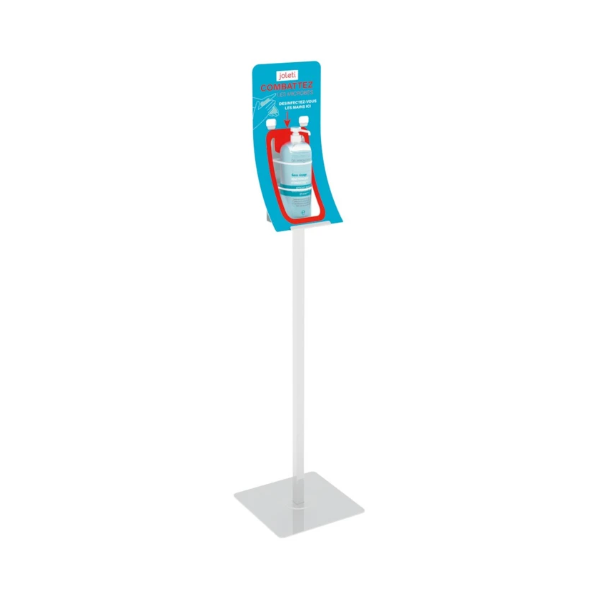 Station totem distributrice de gel - Joleti