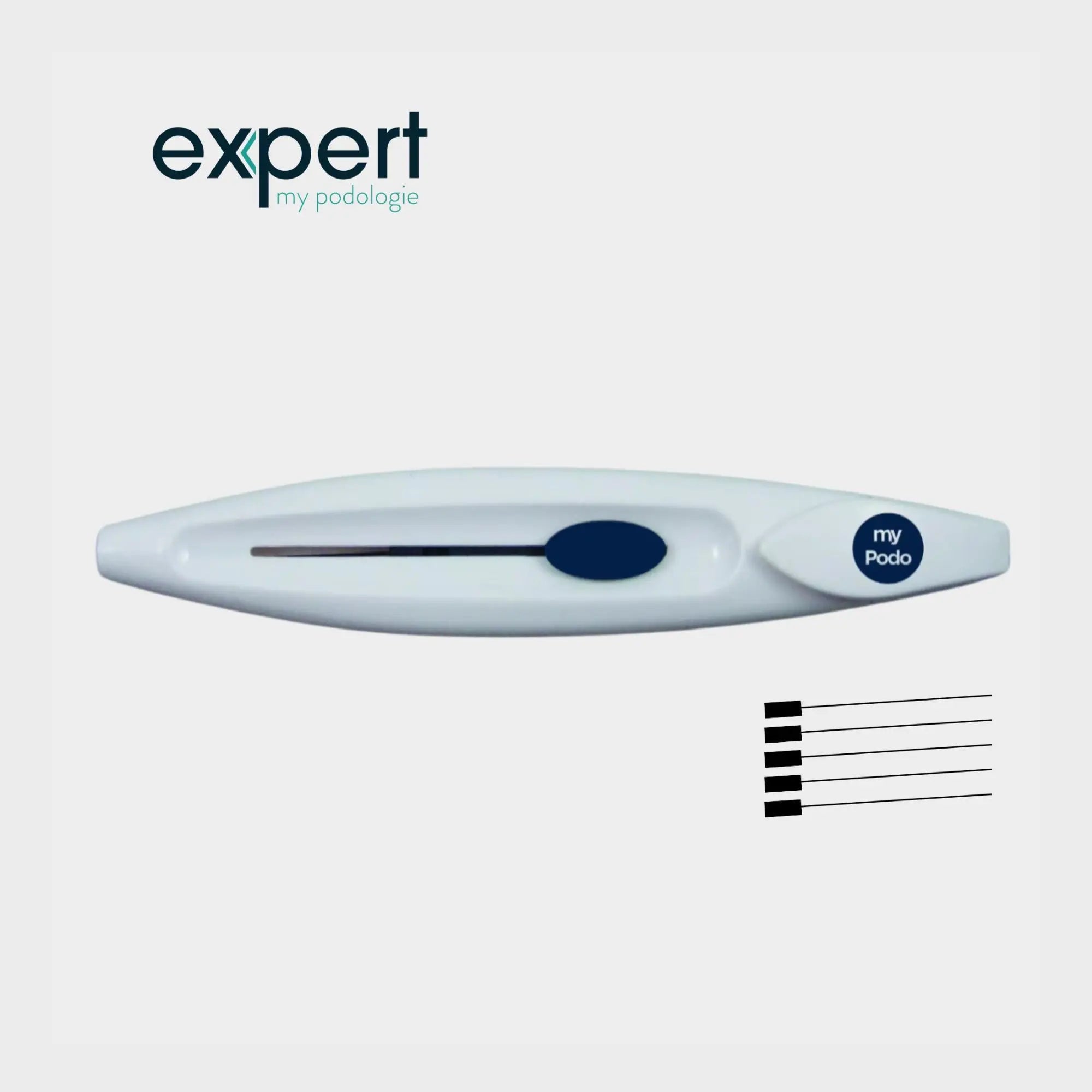 Adjustable Monofilament Stylus with 5 Replacement Monofilaments - Expert by My Podologie