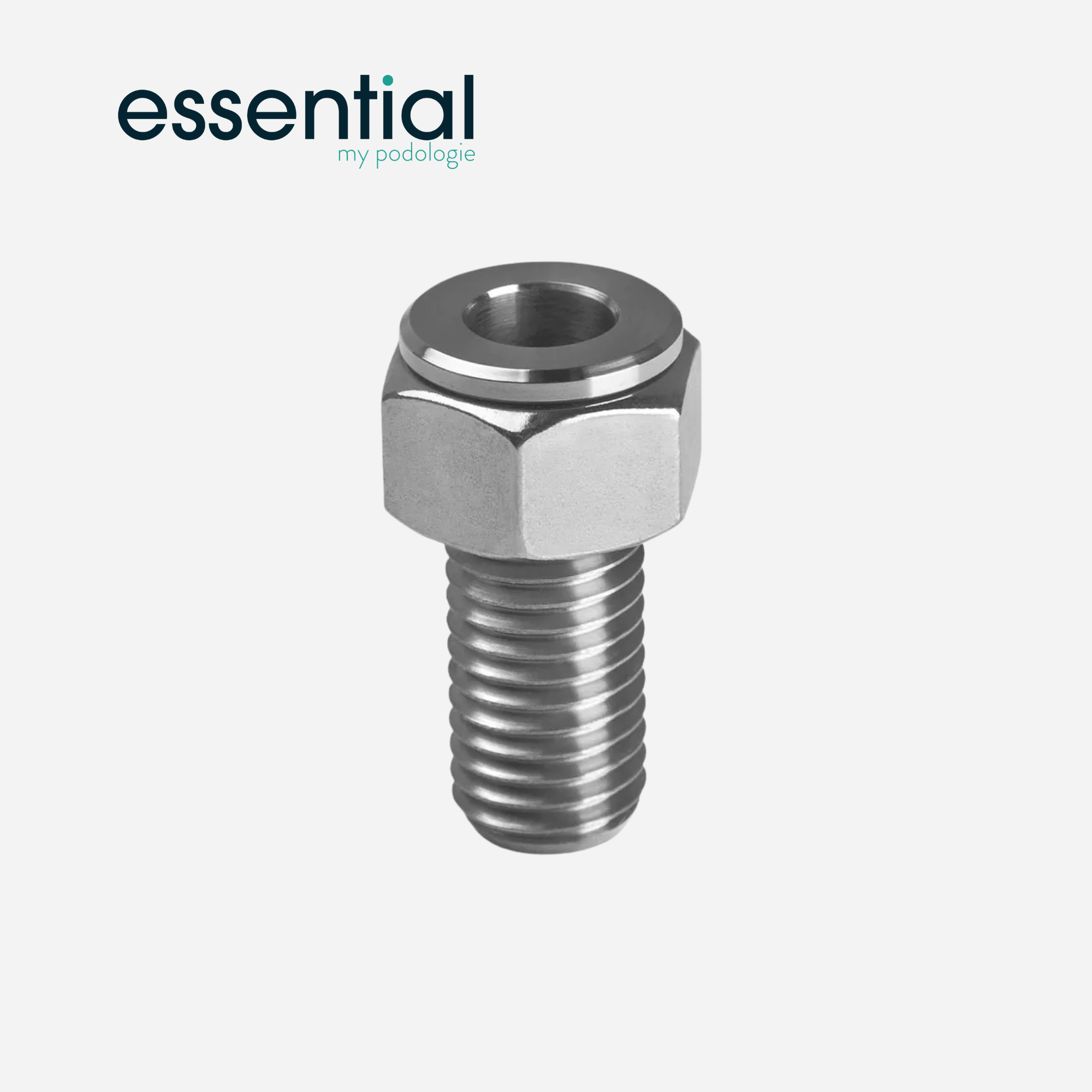 Support de Lampe loupe tubulaire en inox - Essential by My Podologie