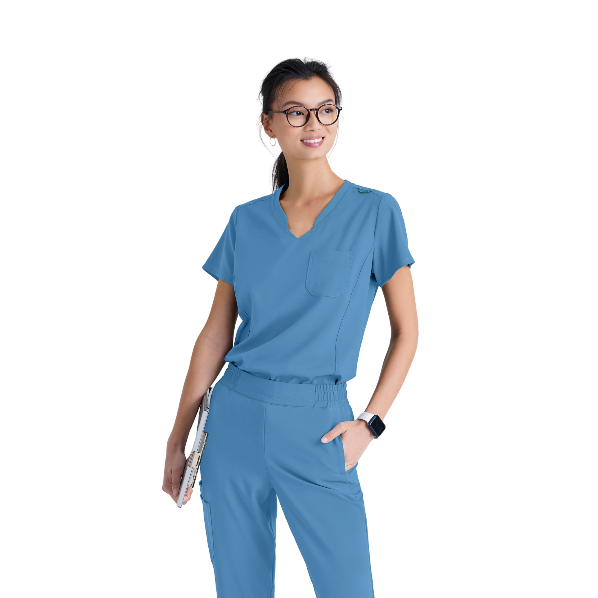 Sway Tuck-In Top - Tunique médical moderne - Femme - Grey’s Anatomy Evolve GREYS ANATOMY EVOLVE