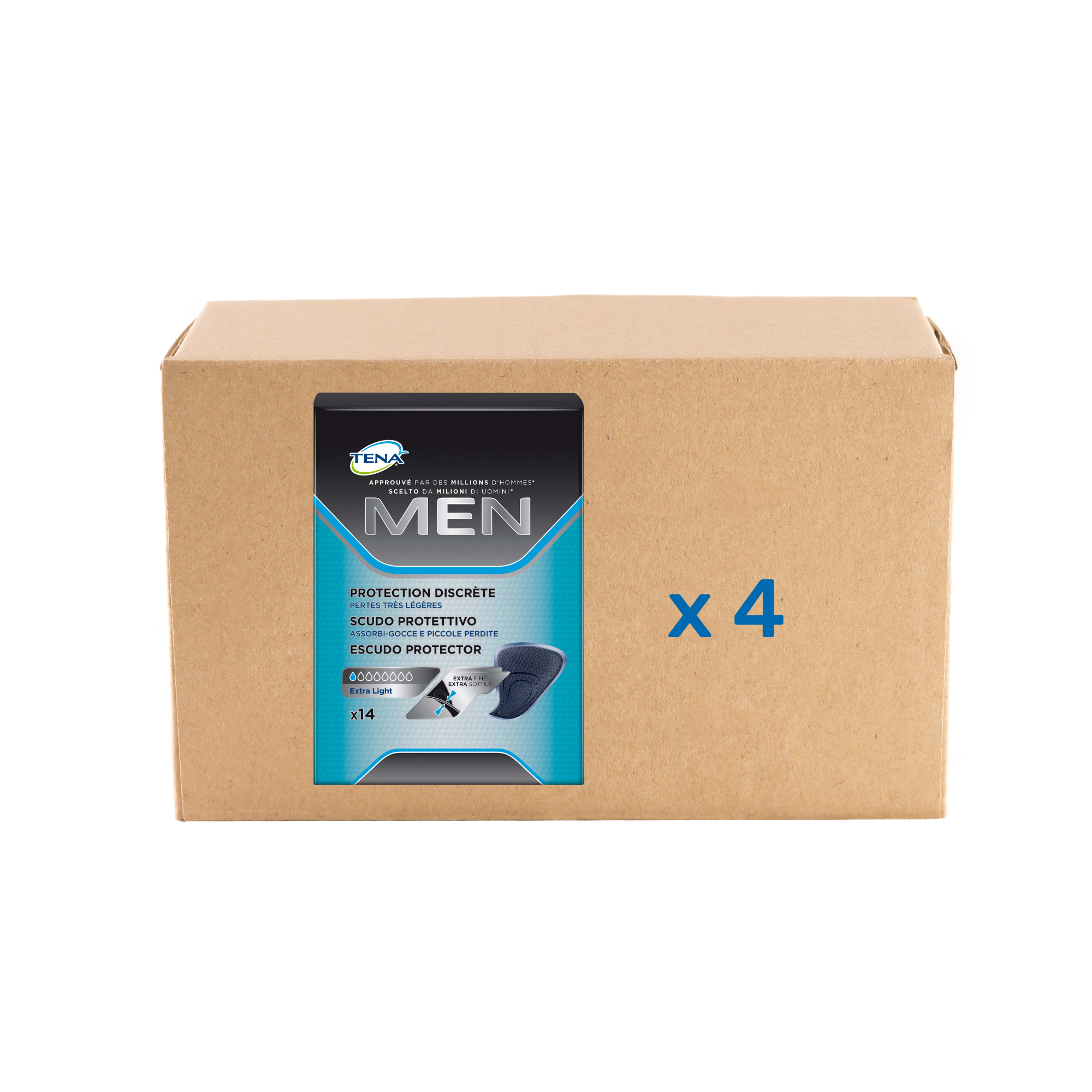 Pack Protection Men - 4 modèles - Tena - My Médical