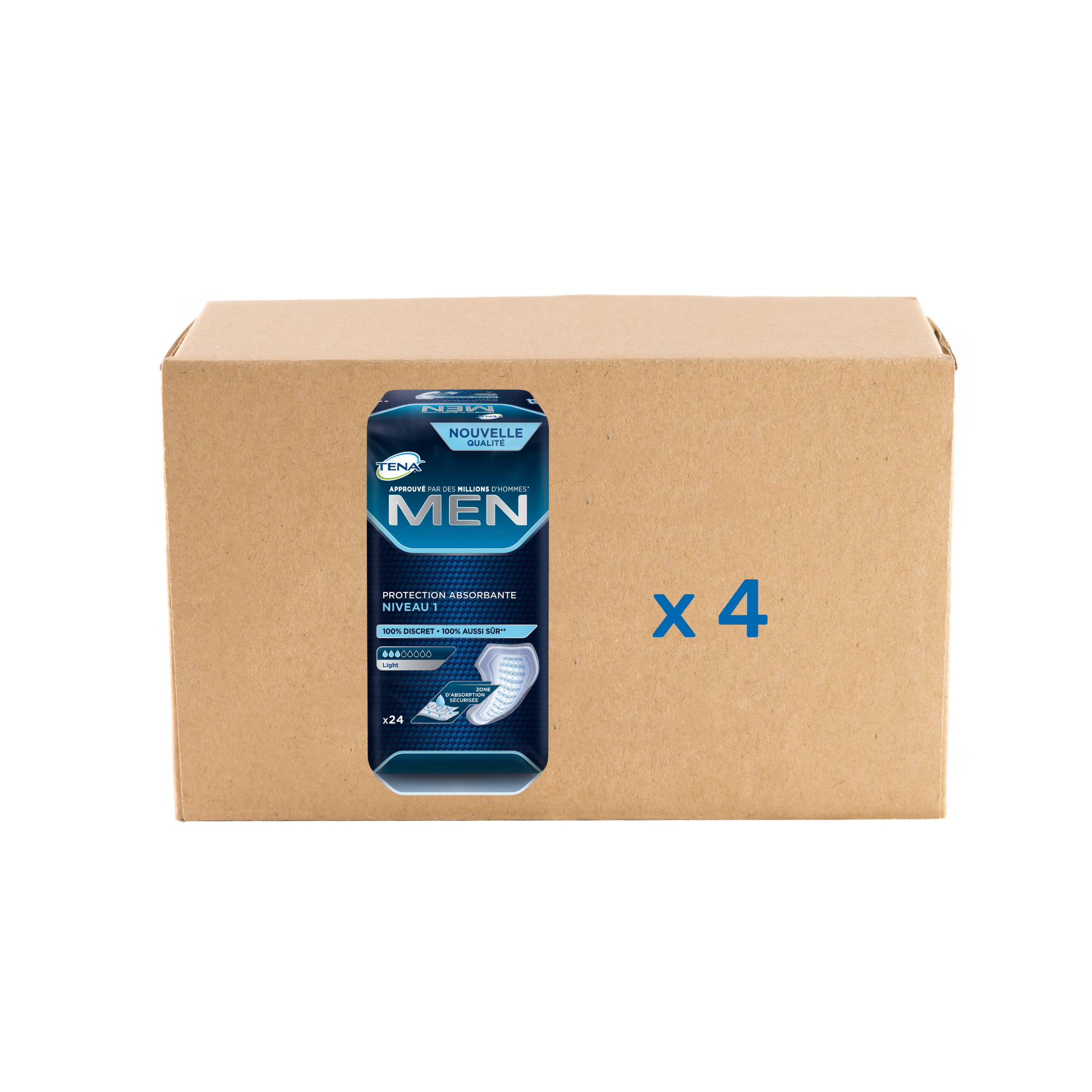 Pack Protection Men - 4 modèles - Tena - My Médical