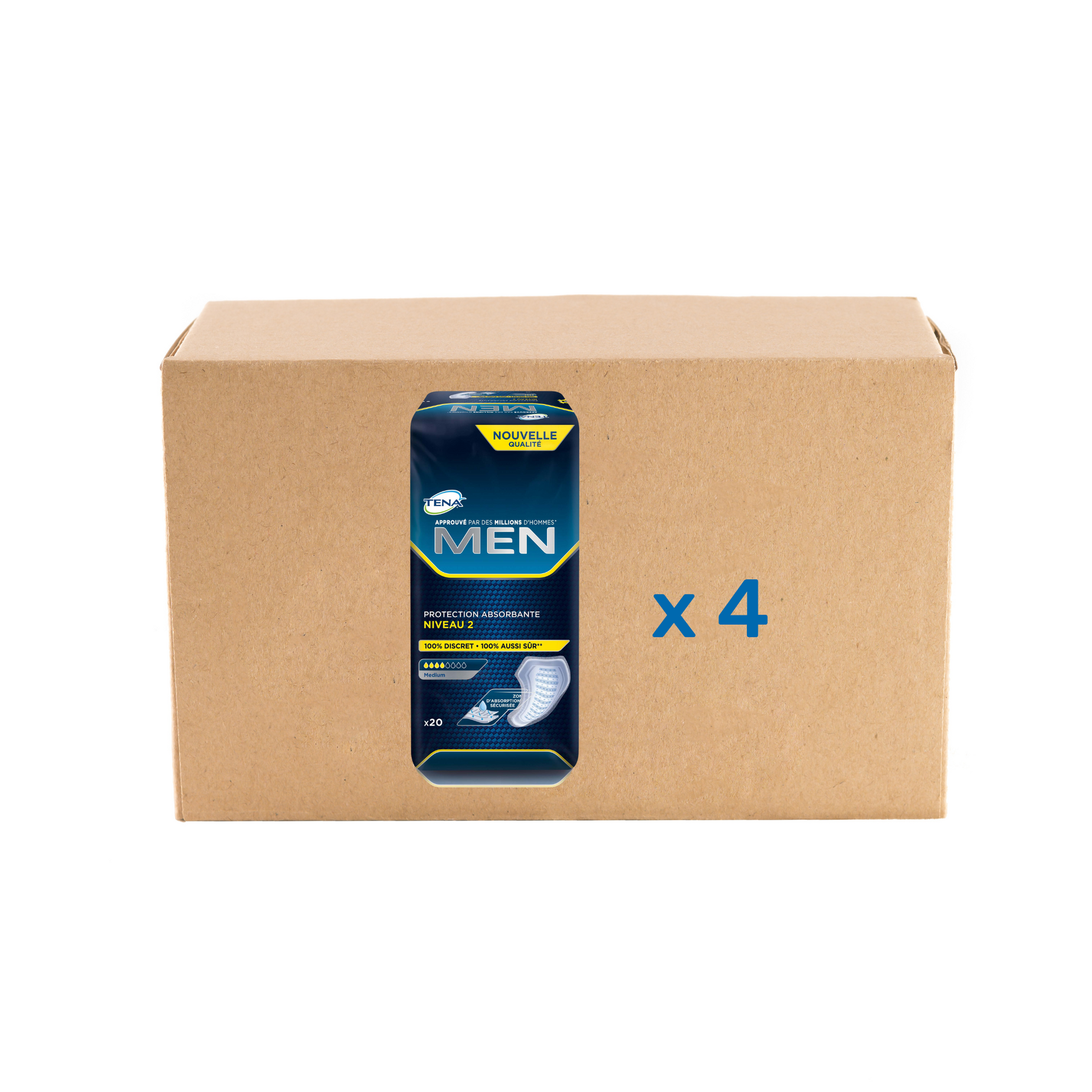 Pack Protection Men - 4 modèles - Tena - My Médical