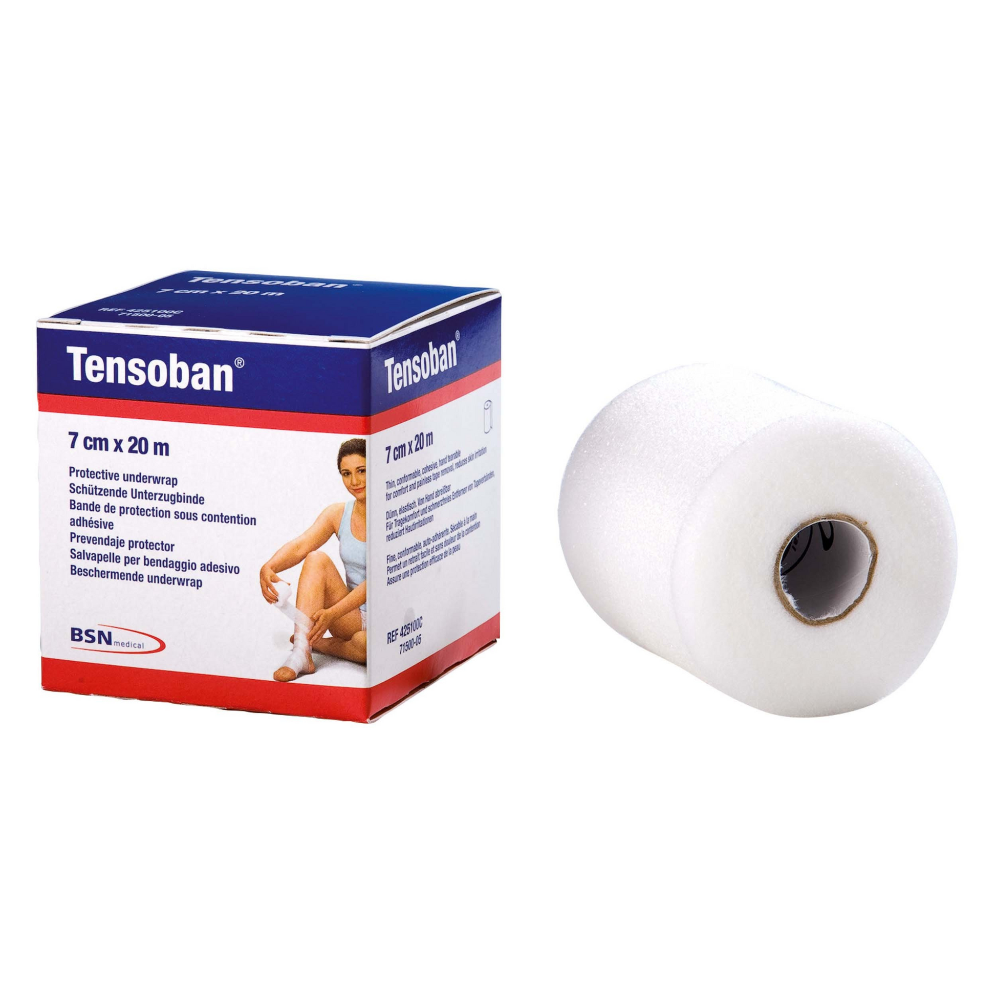 Bande mousse Tensoban® - 2 dimensions - BSN Medical - My Médical