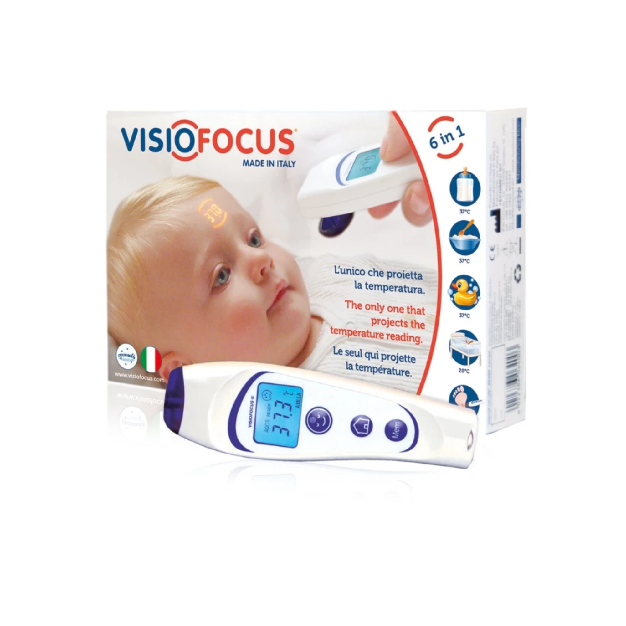 VISIOFOCUS Non-Contact Thermometer - W.EPP
