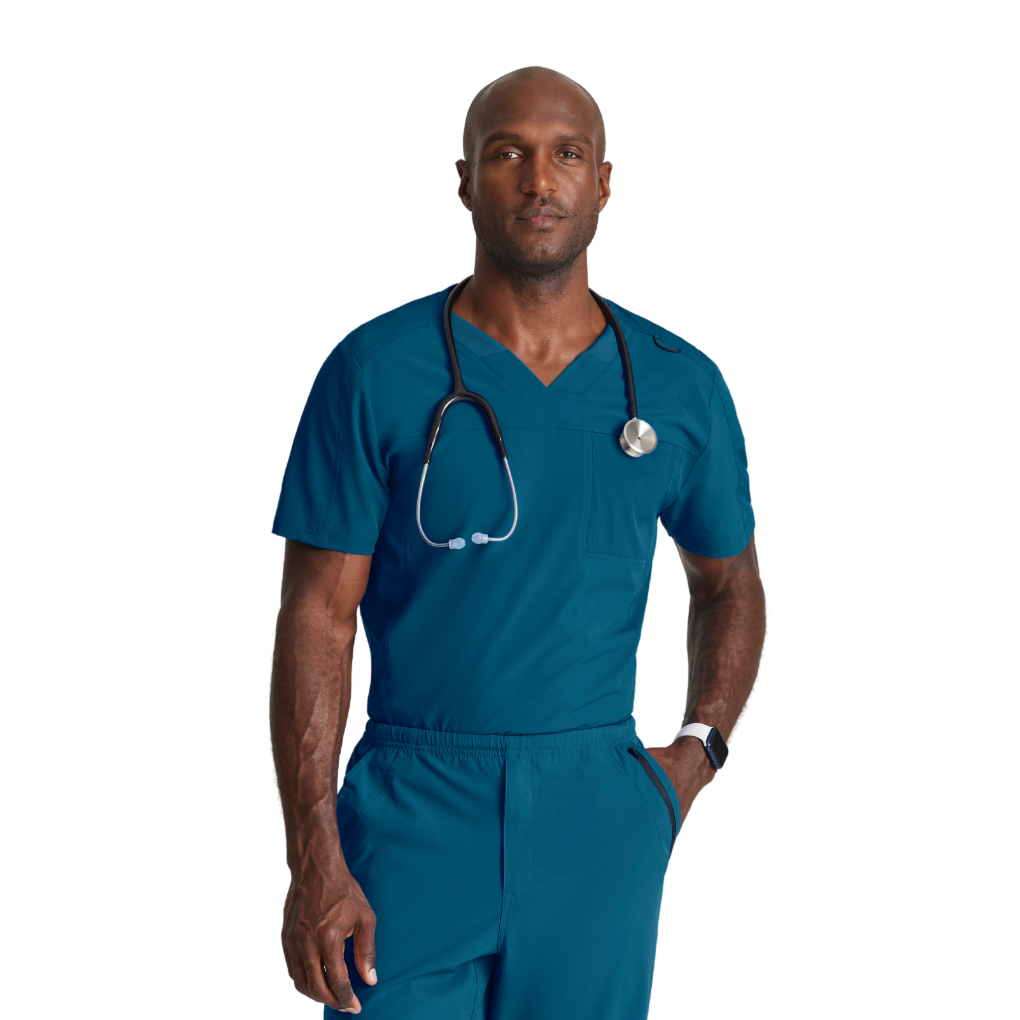 Velocity Top - Haut médical classique et élégant - Col V - Homme - Barco One BARCO ONE