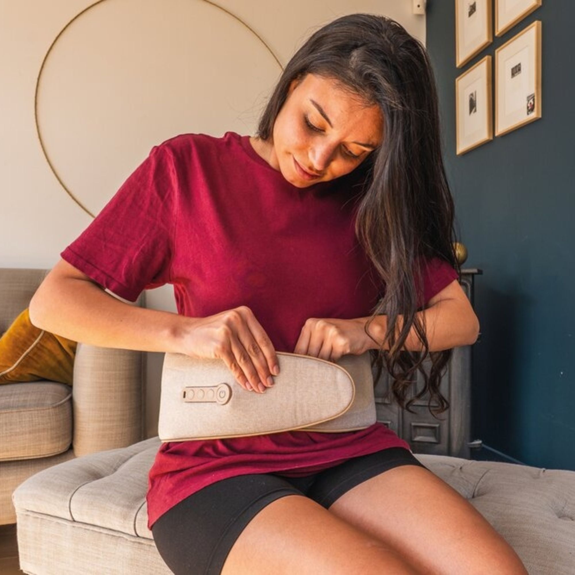 Waist Massager - Ceinture de massage chauffante dos et ventre - Terraillon - My Médical