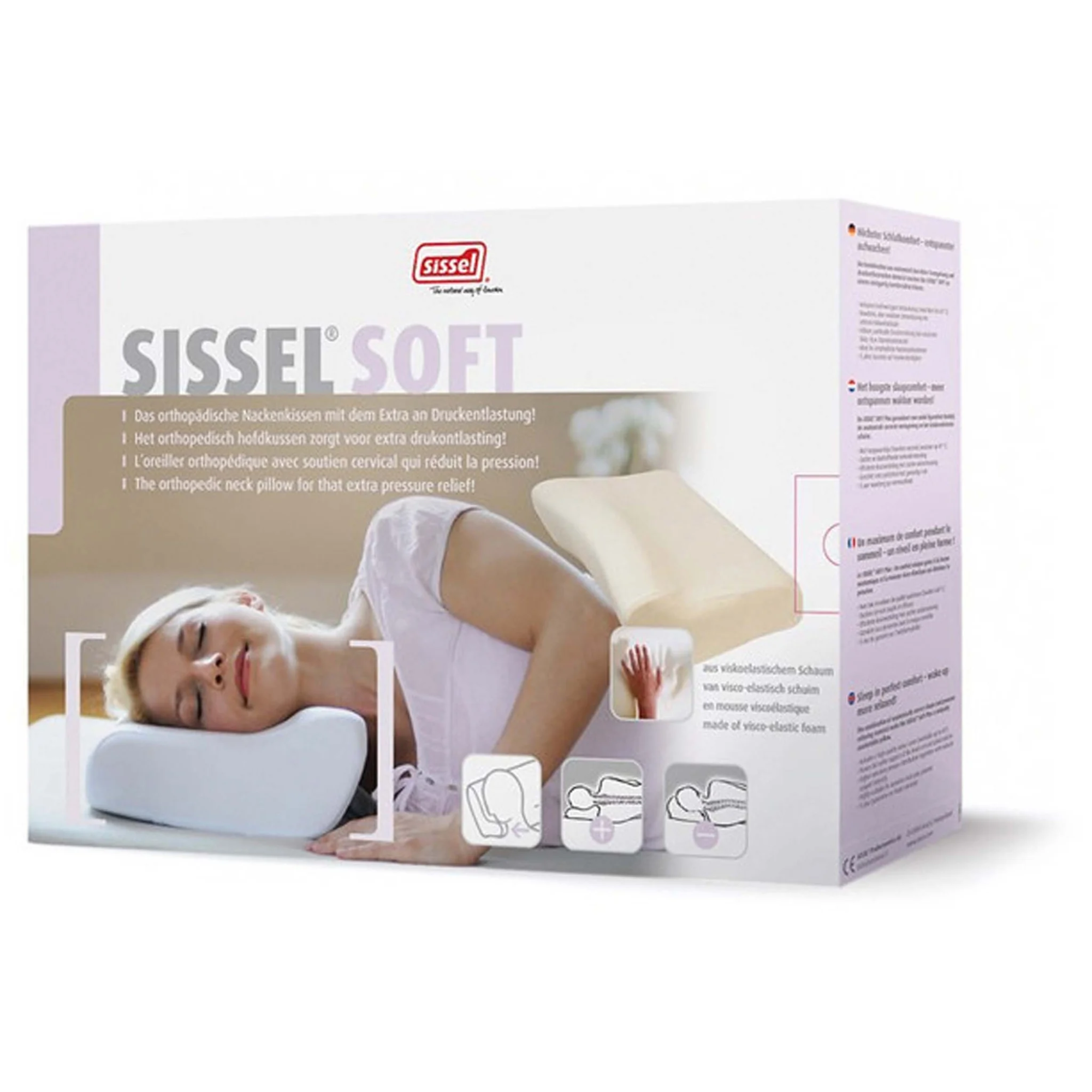 Oreiller Soft + Taie - Sissel