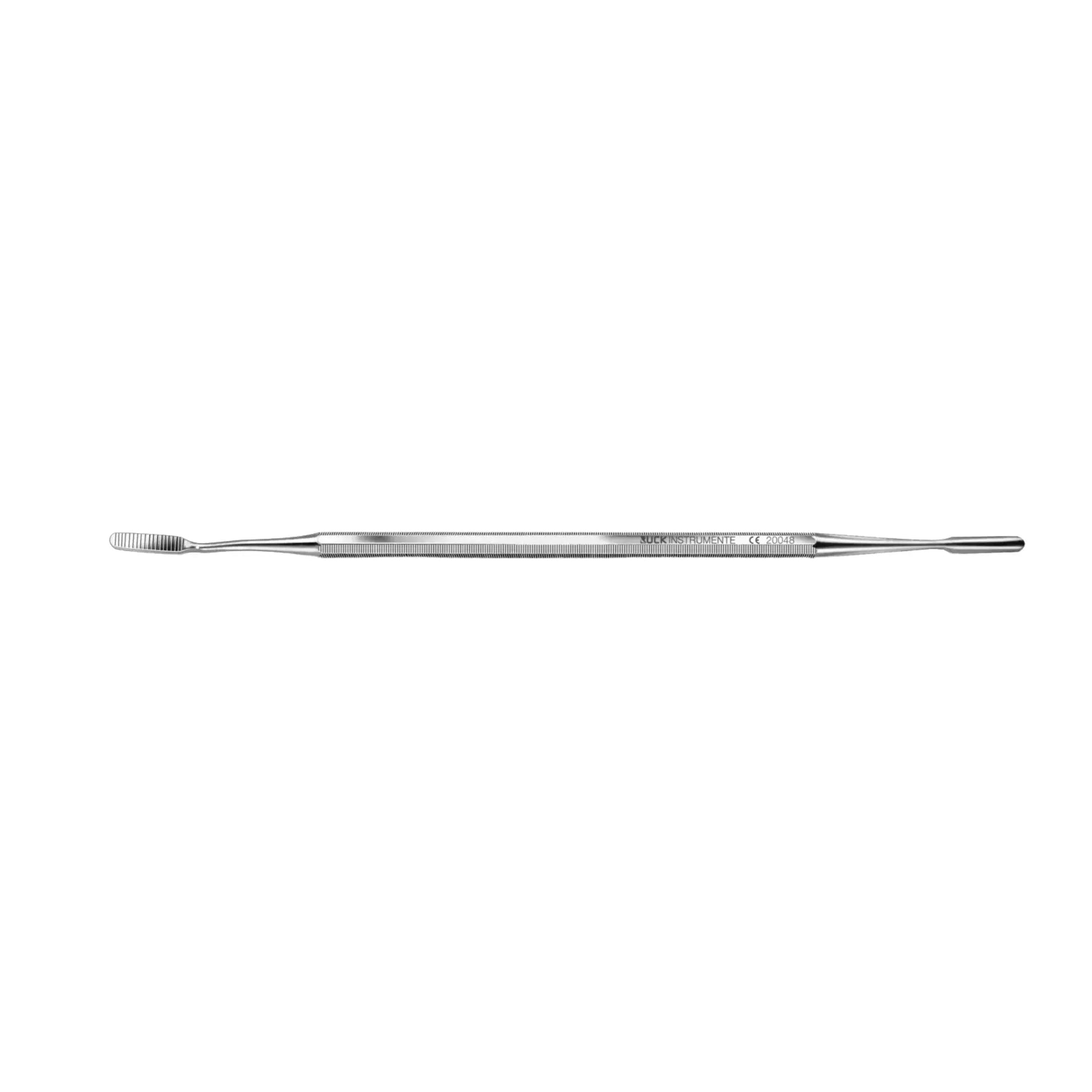 Curette double droite/pliée - Longueur : 19 cm - Ruck - My Médical