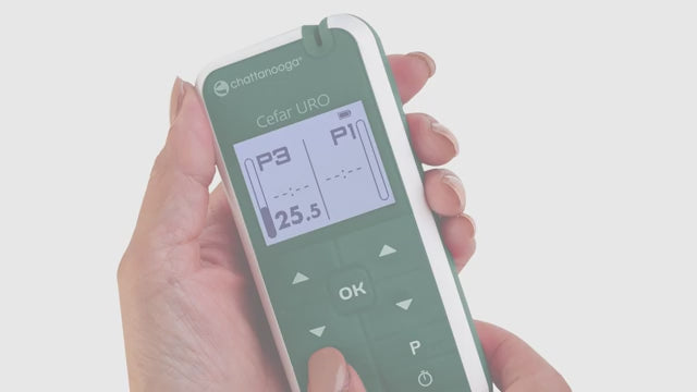 Charger la vidéo : Électrostimulateur Cefar Uro Chattanooga® incontinence - 2 canaux - 7 programmes