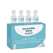 Eau purifiée stérile 50 ml- boîte de 32- Laboratoires Gilbert - My Médical